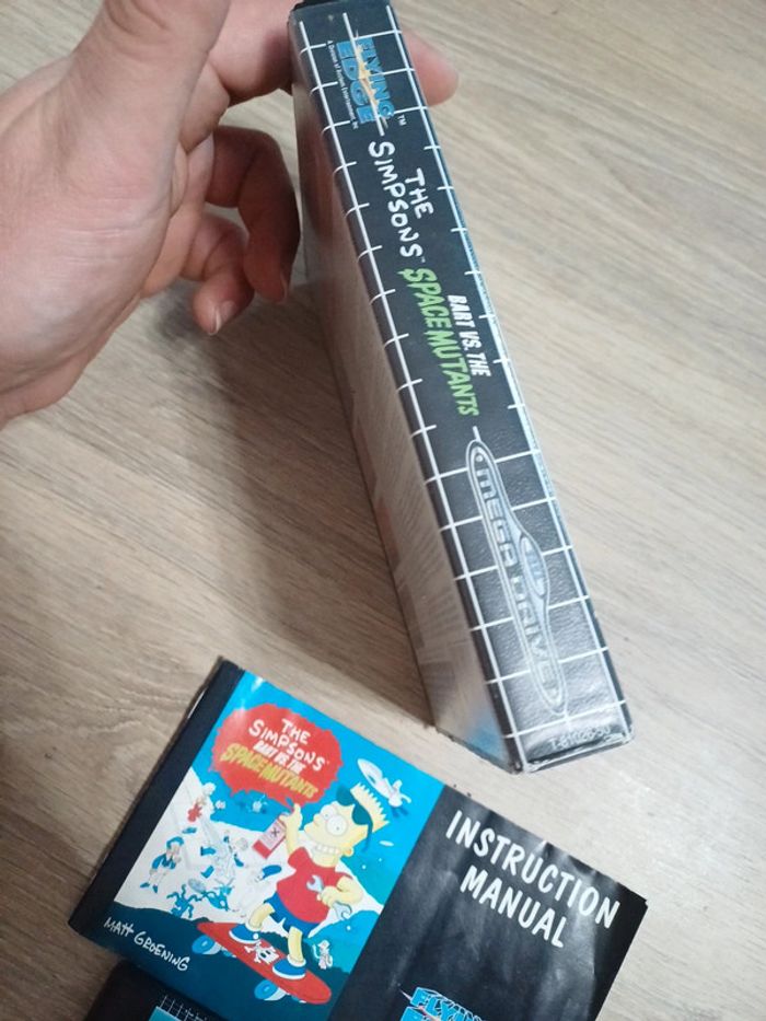 The Simpsons- Bart Vs. The Space Mutant - Sega Megadrive - photo numéro 4