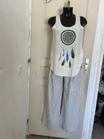 Ensemble, pantalon débardeur, 447