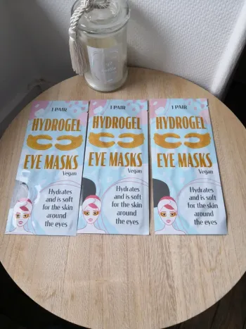 🌺Lot de 3 masques yeux hydrogel🌺
