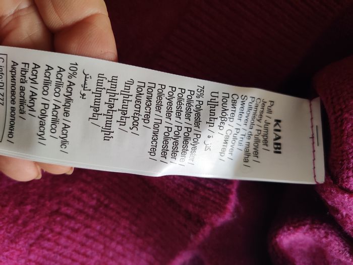 Pull violet XS - photo numéro 5