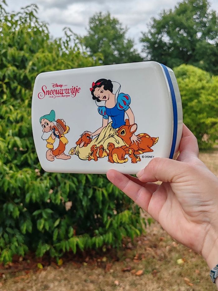 Lunch box - blanche neige - vintage