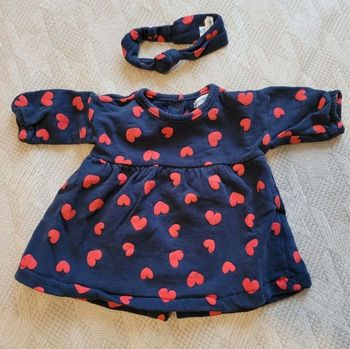 Robe et son bandeau  3 mois