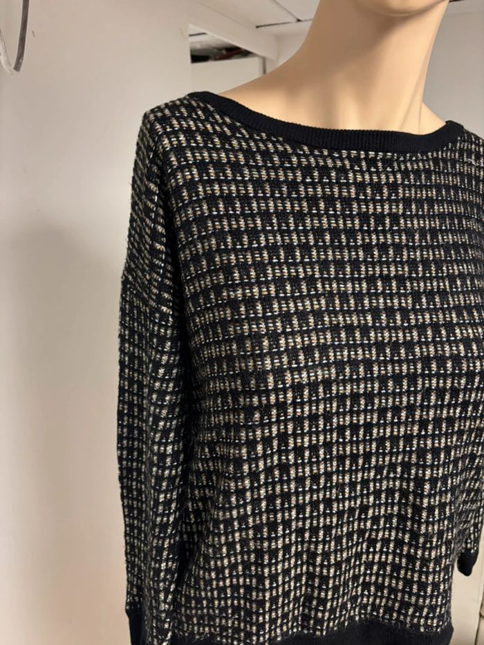 Pull noir et or Karl Marc John - Taille XS - photo numéro 7