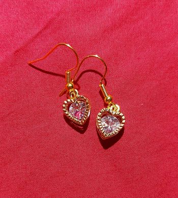 Boucles d'oreilles coeur