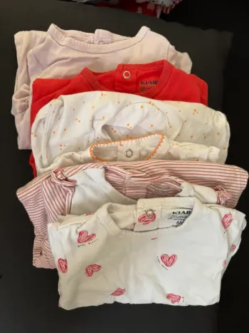 Lot de 5 pijama fin manche longue