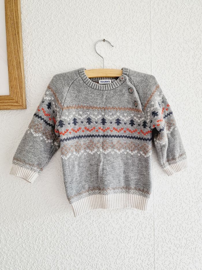 Noukie's - Pull en cachemire, maille, manches longues (12 mois) - photo numéro 2