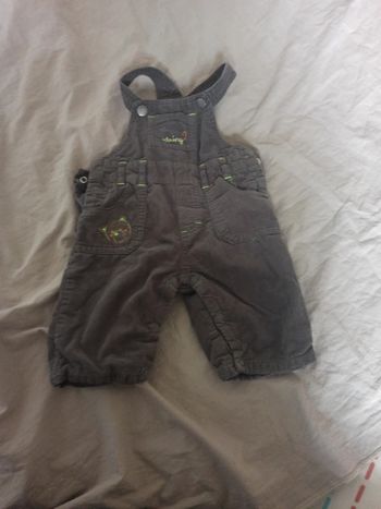 Salopette avec doublure 3 mois