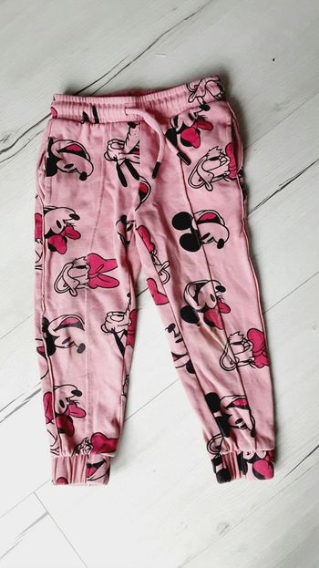 Vêtement fille pantalon jogging survêtement rose Mickey Minnie Disney 4 ans