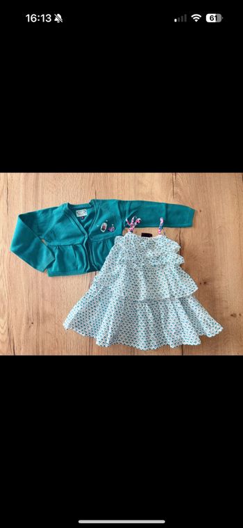 Robe + gilet sergent major