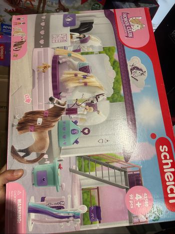 Schleich 42587 Horse Club - Boutique Éphémère Sofia's Beauties - Écurie Malette de coiffage