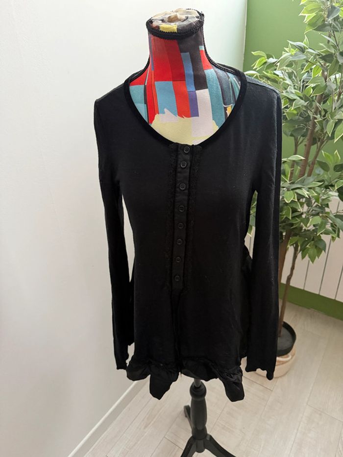 Tunique en laine et cachemire HIGH Taille 36