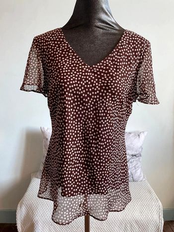 Blouse légère á petits poids R&M