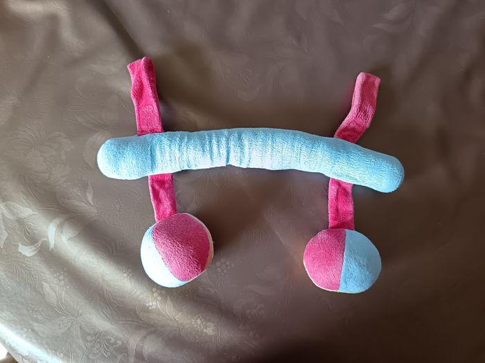 Barre d'Eveil à Suspendre 2 Boules Hochet