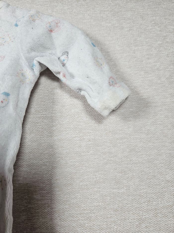 Pyjama velours koala tex 1 mois - photo numéro 3