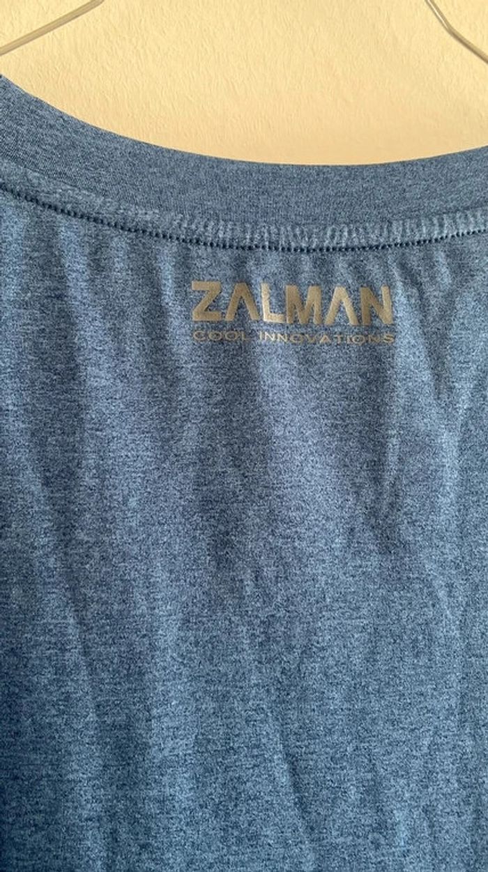 Tee shirt bleu Zalman - photo numéro 4