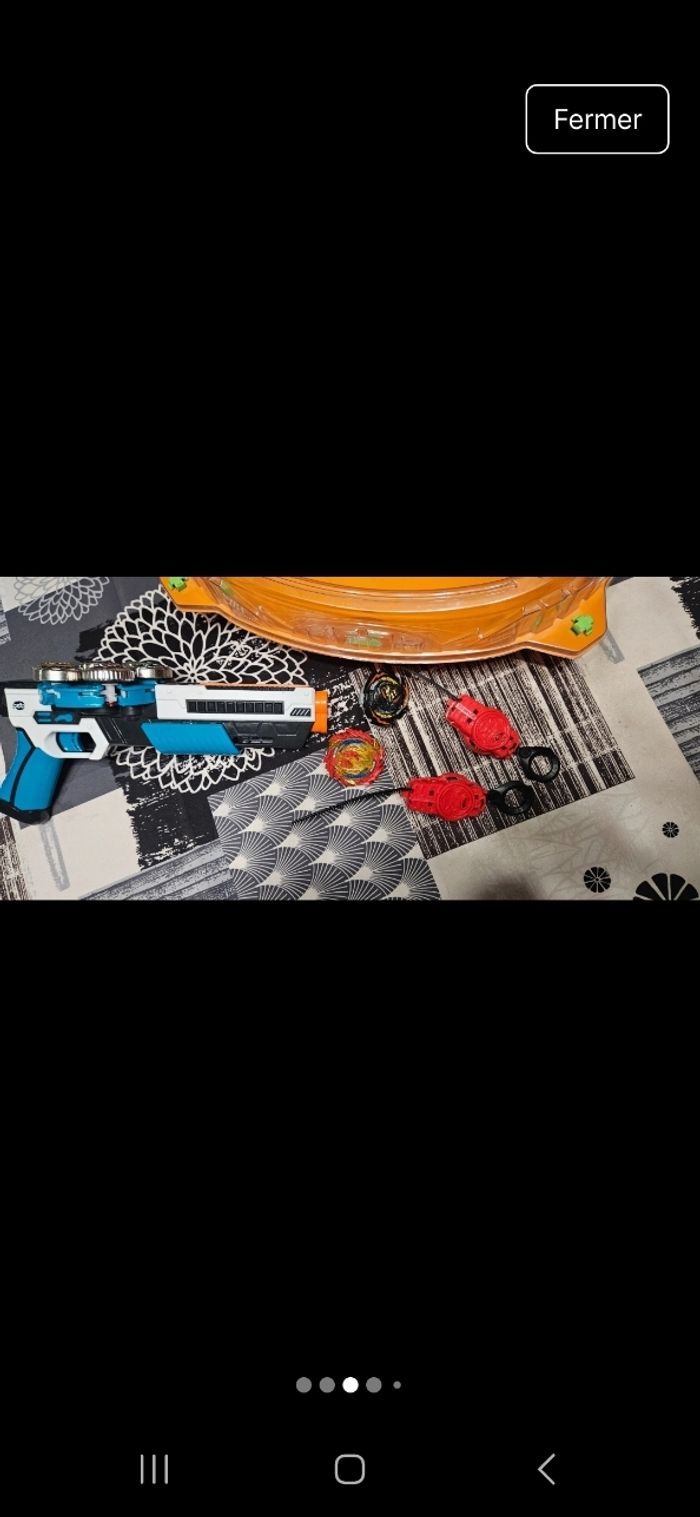 Lot Arène et toupies - photo numéro 3