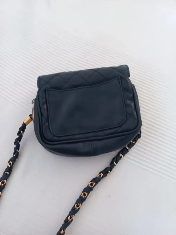 Sac bleu marine - photo numéro 4