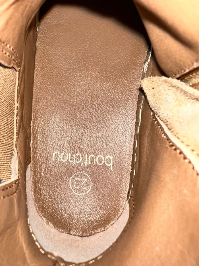 bottines cuir - photo numéro 4