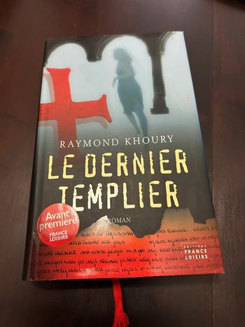 Livre le dernier templier de Raymond Khoury