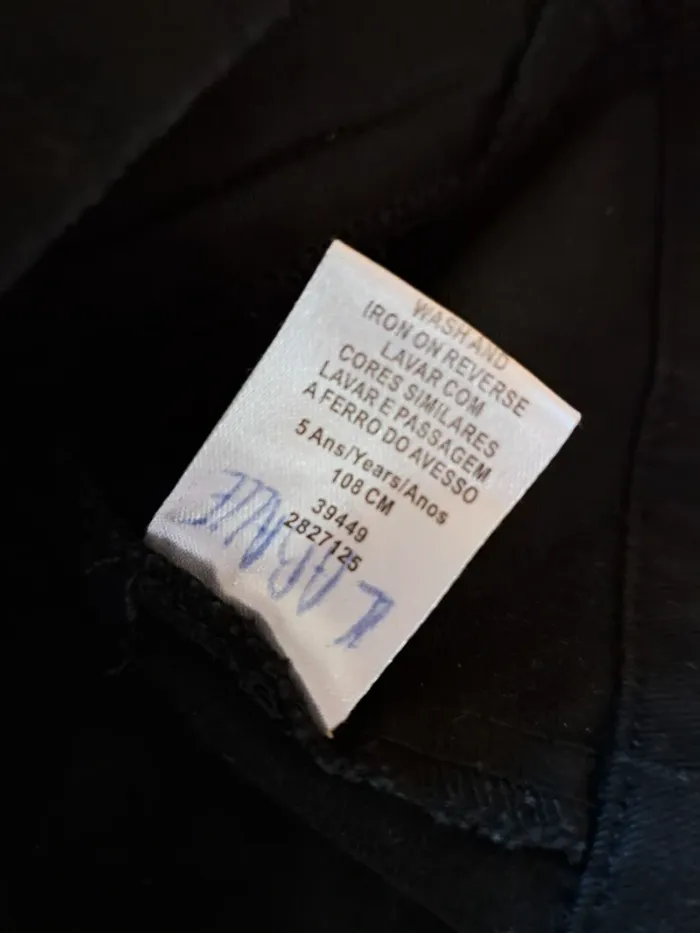 Veste en jean noire - photo numéro 8