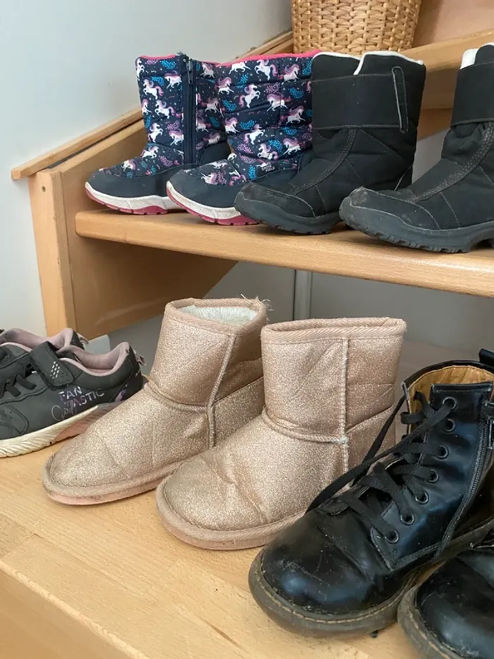 Lot 5 chaussures fille T31 / 1 offerte - photo numéro 4
