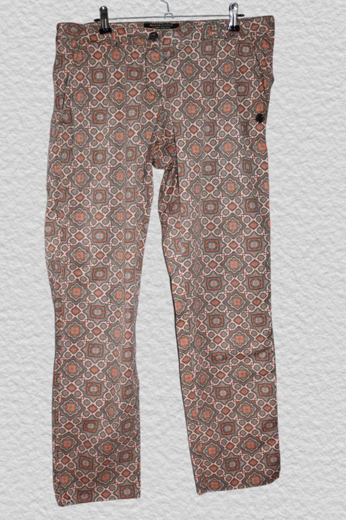 Pantalon Maison Scotch, taille S - Motifs originaux,
