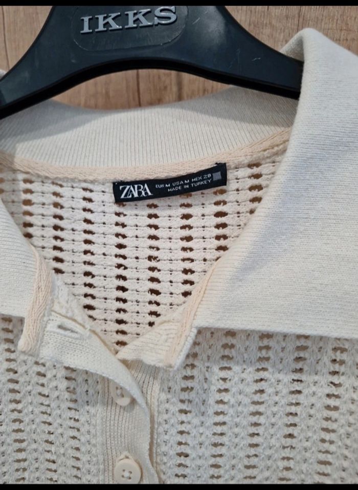 Polo oversize Zara Taille M - photo numéro 2