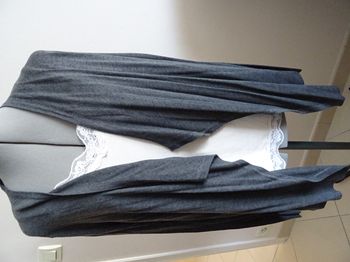 Lot de 2 cardigans asymétriques Camaieu taille M