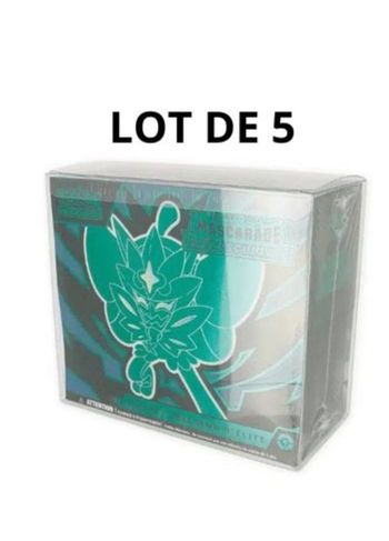 5 x Protection ETB Semi rigide Phœnix Shield NEUF