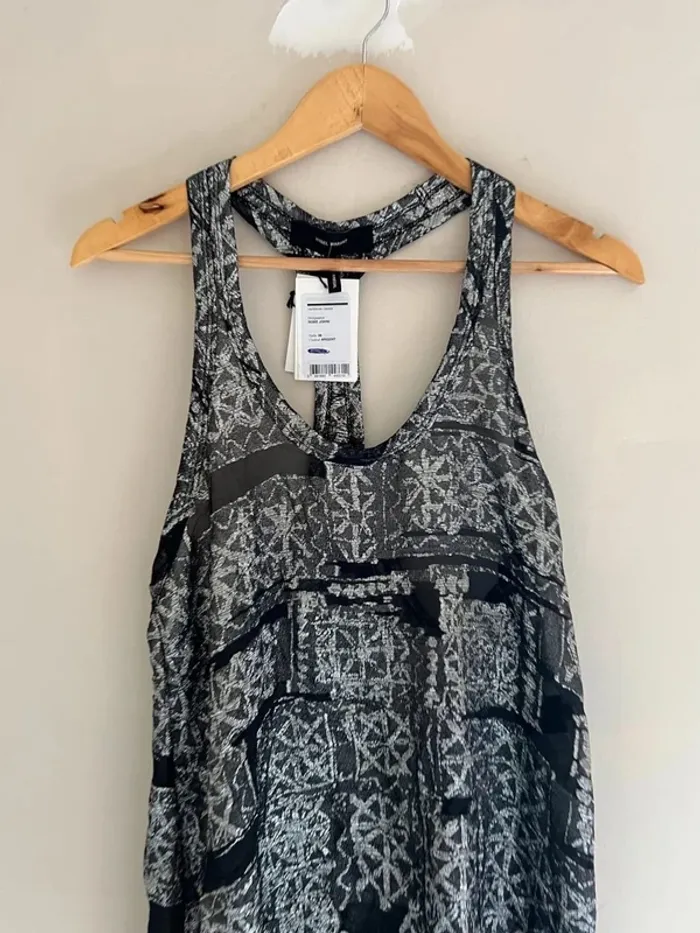 Robe argentée Isabel Marant - photo numéro 2