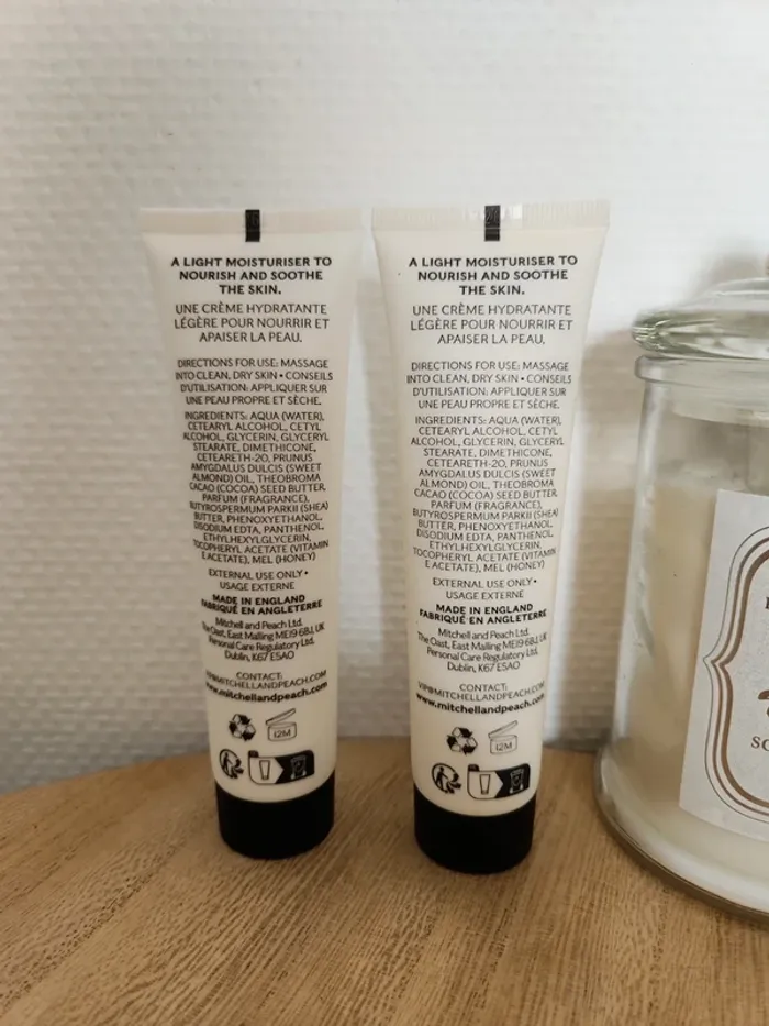 🌺Lot de 2 crème corps soufflé Mitchell and peach🌺 - photo numéro 3