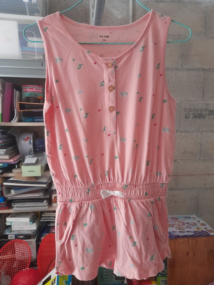 Joli combishort fille en 10ans de chez kiabi