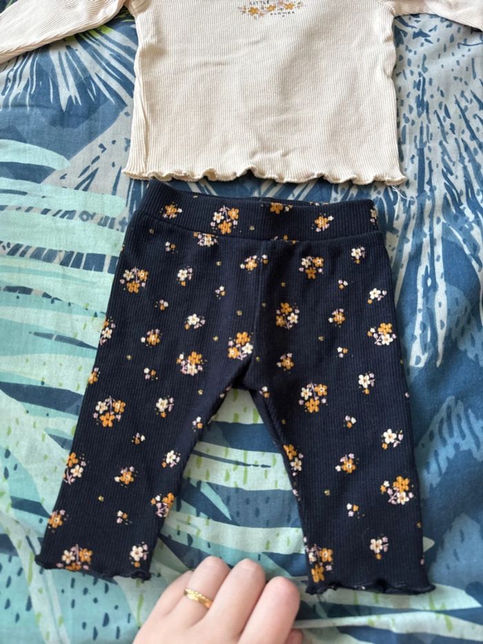 Ensemble legging et maillot Kiabi 3 mois - photo numéro 3