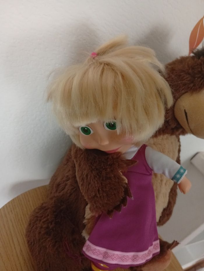 Masha et Mishka peluches - photo numéro 3