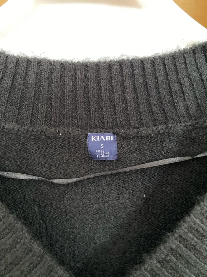 Pull Kiabi noir S - photo numéro 3