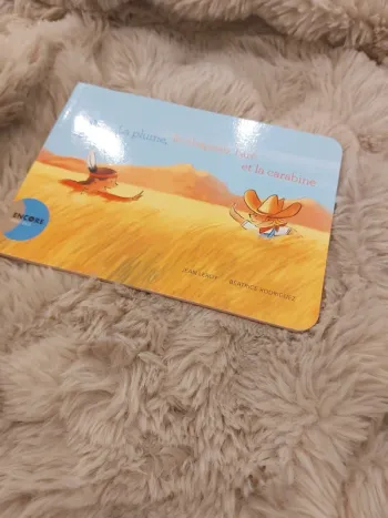 Livre la plume le chapeau l'arc et la carabine