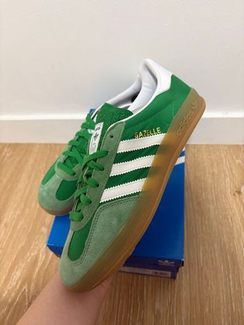 Adidas Gazelle Indoor Green / Ftw White / Haze Green