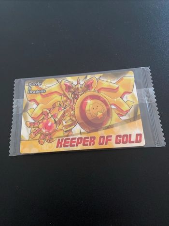 Puzzle & Dragon Heeper Of Gold VI 16 N Wafer Sealed