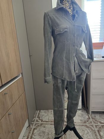 Ensemble pantalon chemise veste