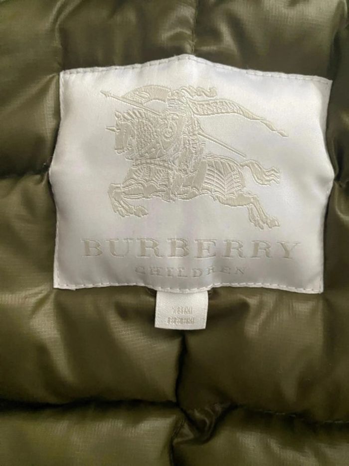 Beau manteau 18 mois burberry - photo numéro 3