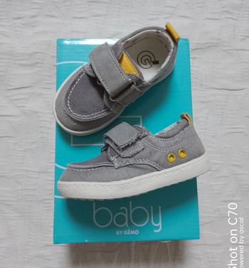 Gémo baby chaussures scratch moccasins