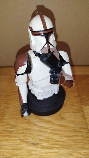 Buste Star Wars Bust Collection Altaya Commandant Ponds N 42 figure cassé damage