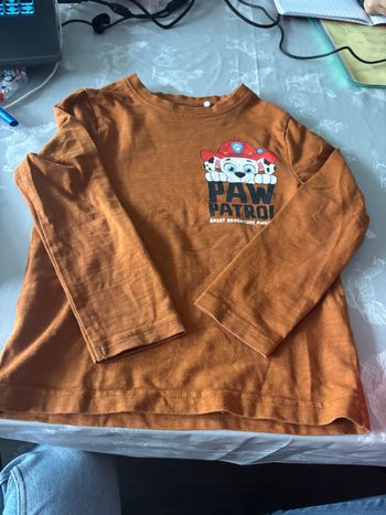 Teeshirt pat patrouille Marcus manches longues