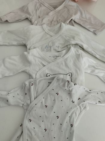 Lot de bodies manches longues