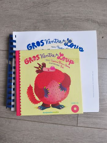 Livre / Audio / Braille : Gros ventre du Loup