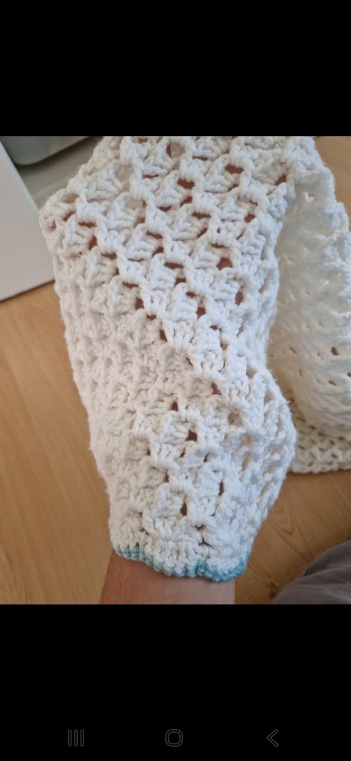 Ensemble couverture doudou et ourson en laine - photo numéro 10