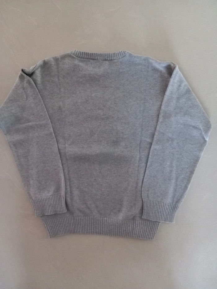 Pull gris - photo numéro 2