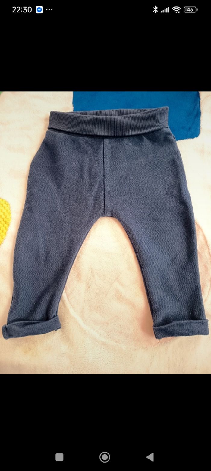 Lot de 2 leggings 12 mois - photo numéro 3