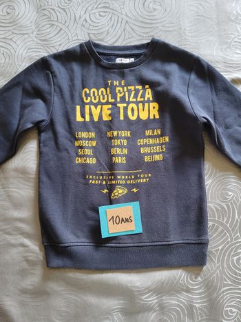 Pull cool pizza