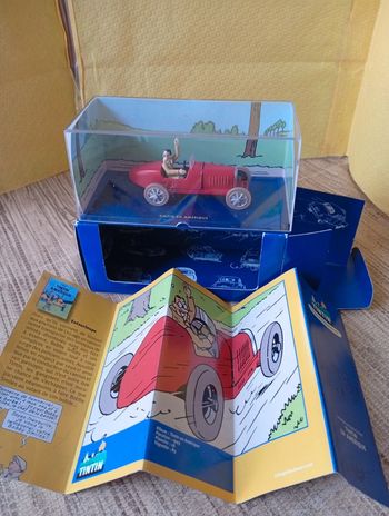 En voiture Tintin en Amérique Hergé moulinsart 2006
